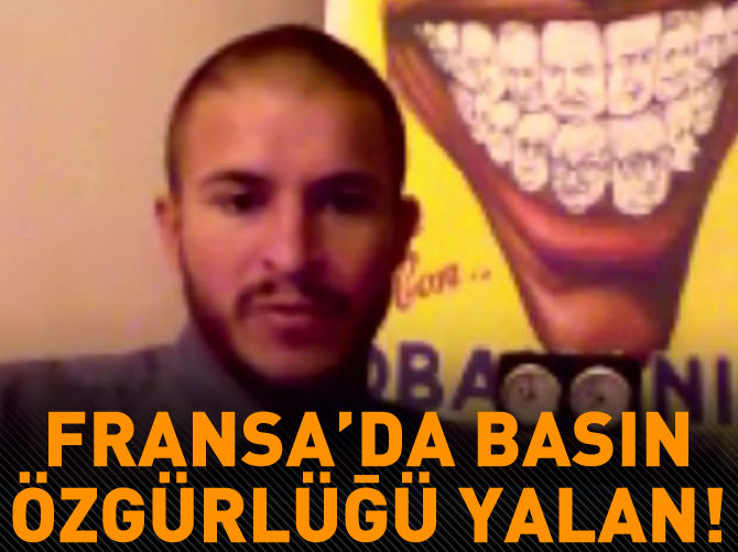 Zeon: Fransa’da basın özgürlüğü yalanı var