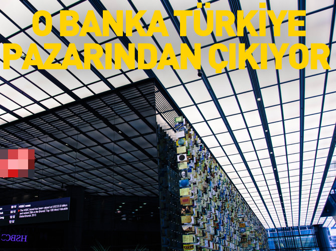 O banka Türkiye'den çıkıyor