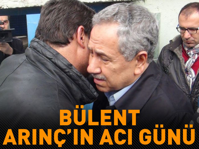 Bülent Arınç eşinin amcasını kaybetti