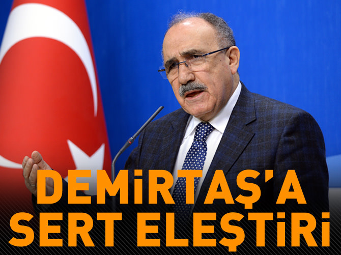 Atalay'dan Demirtaş'a sert eleştiri