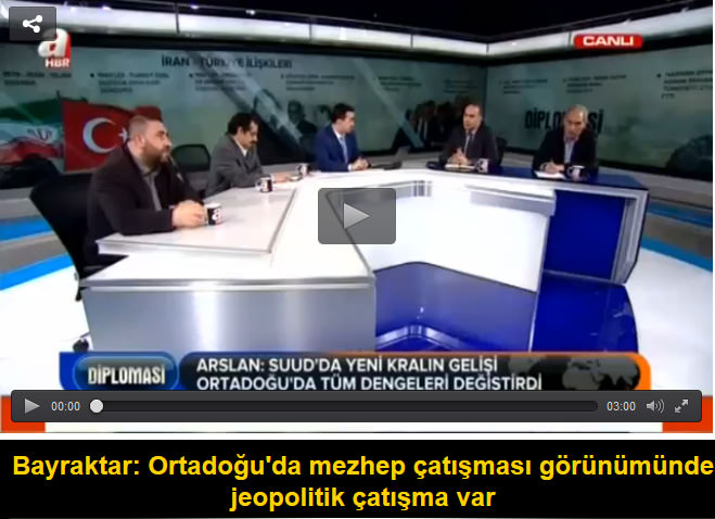 Bayraktar: Ortadoğu’da mezhep çatışması görünümünde jeopolitik çatışma var