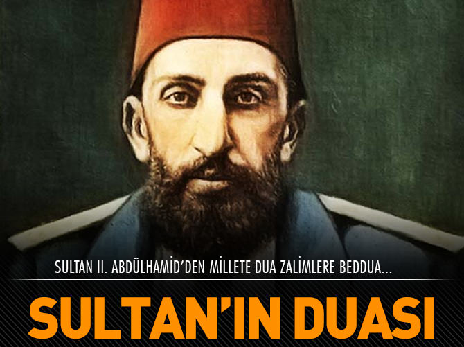 Zalimlere beddua millete dua!