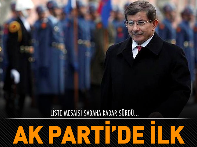 Liste mesaisi sabaha kadar sürdü