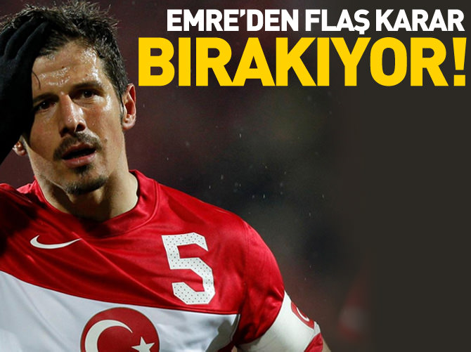Emre Belözoğlu Milli Takım'ı bırakıyor!