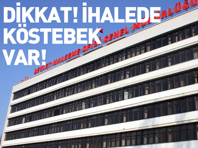 Dikkat! İhalede köstebek var