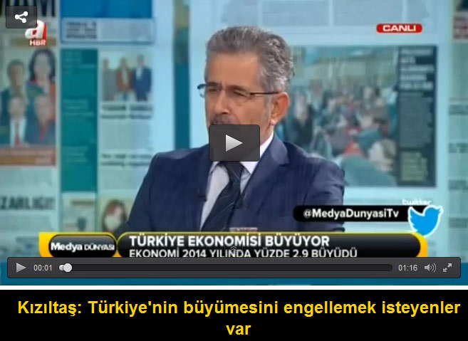 Kızıltaş: Türkiye'nin büyümesini engellemek isteyenler var