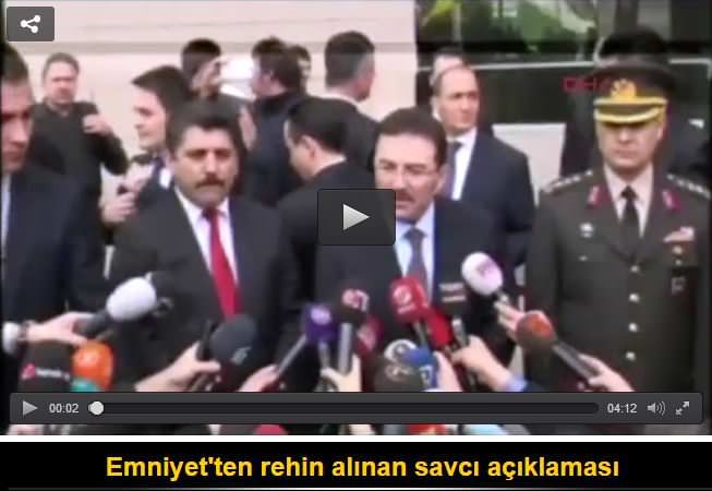 Emniyet’ten rehin alınan savcı açıklaması