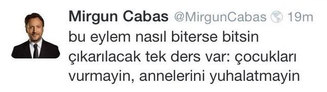Mirgün Cabas teröristlere sahip çıktı