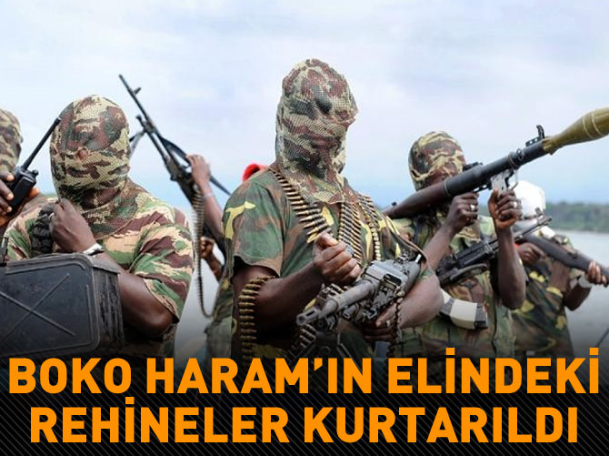 Boko Haram'ın hapsettiği kadın ve çocuklar kurtarıldı