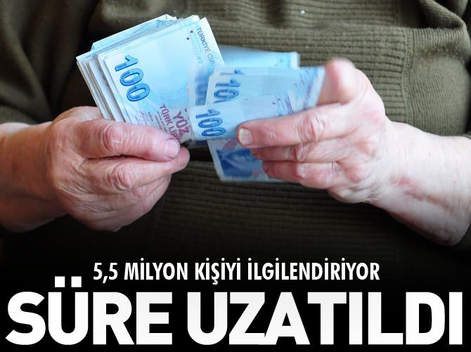 GSS için yapılandırma süresi uzatıldı
