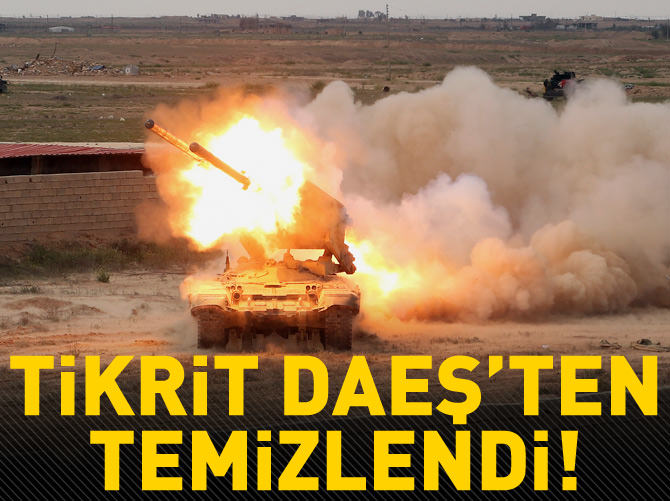 'Irak güvenlik güçleri Tikrit kent merkezine ulaştı'