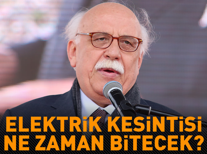 Saat 20'de elektriksiz yer kalmayacak