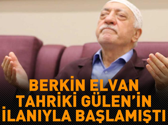 Berkin Elvan tahriki Gülen’in ilanı ile başlamıştı