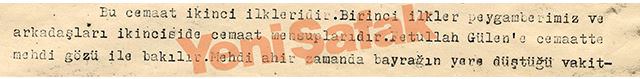 ABD’nin Mehdi’si Gülen!