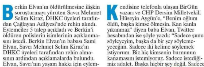 Gezi medyası terörist diyemedi