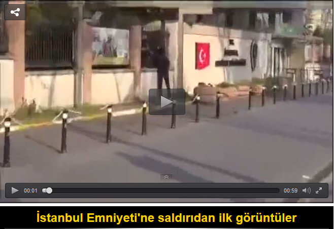 İstanbul Emniyet Müdürlüğü’ne saldırı!