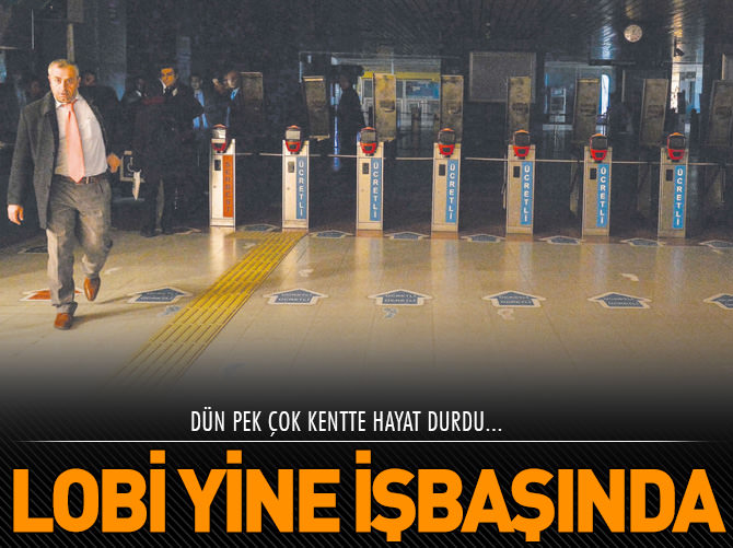 Kaos lobisi düğmeye bastı