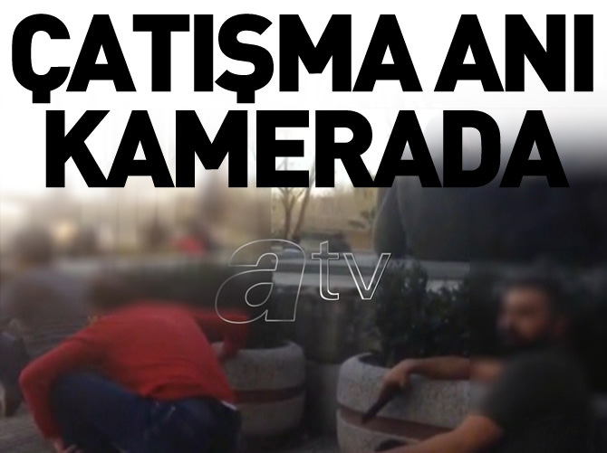 ATV kamerasından çatışma anı
