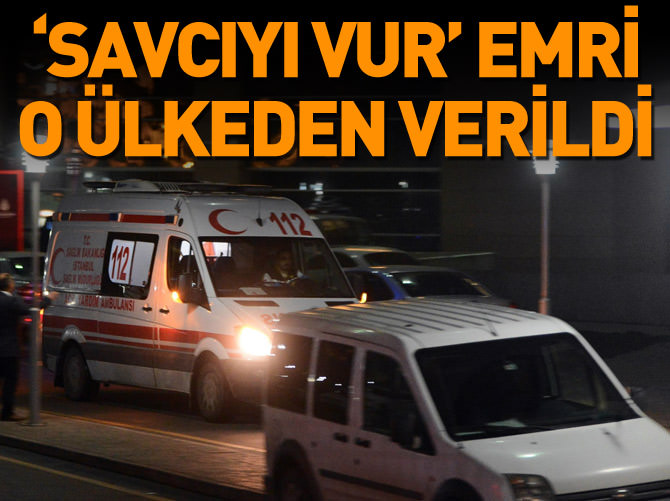 Savcıyı vur emri Yunanistan'dan!