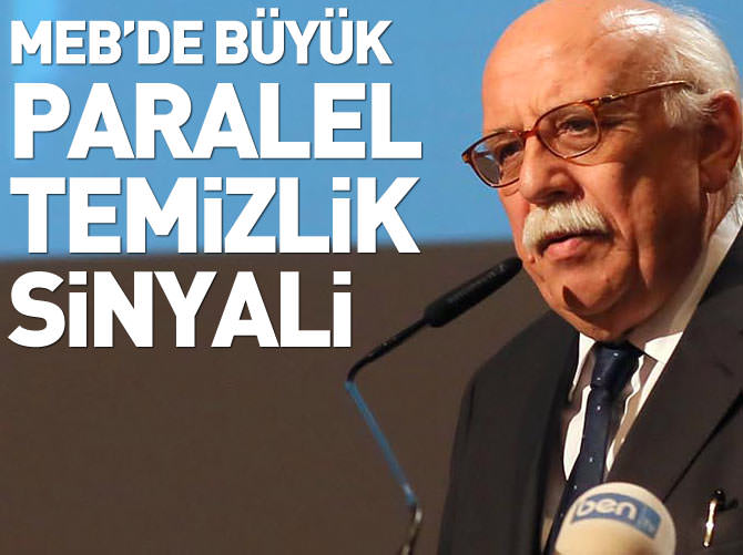 MEB'de büyük paralel temizlik sinyali