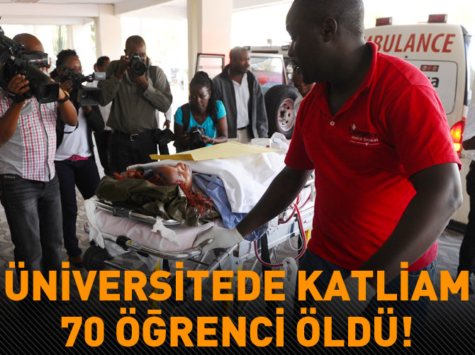 Üniversiteye saldırıda 147 kişi öldü