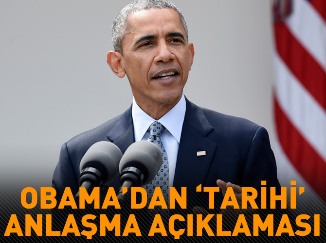 ABD Başkanı Obama: Tarihi bir anlaşma