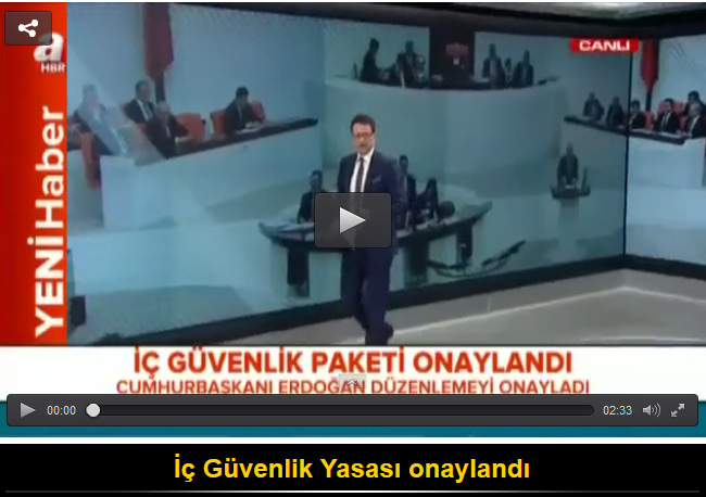 İç Güvenlik Paketi onaylandı