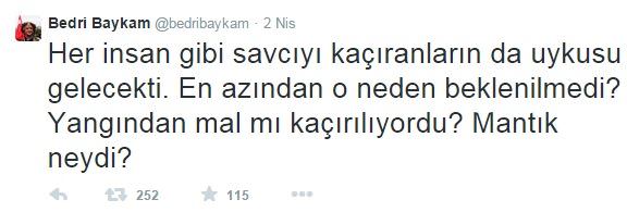 Baykam'dan Savcı Kiraz için 'Pes artık' dedirten yorum - 1