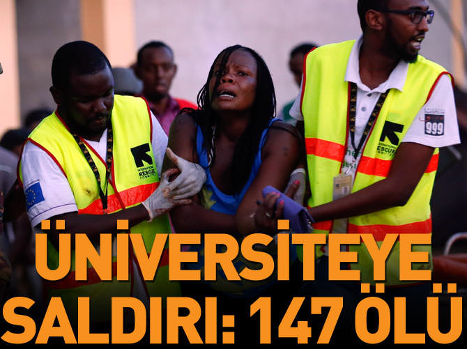 Kenya'da üniversiteye saldırı: 147 ölü