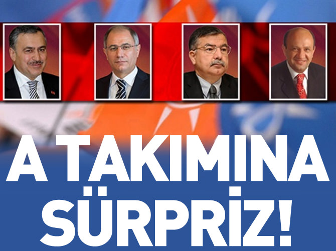 A takımına liste sürprizi