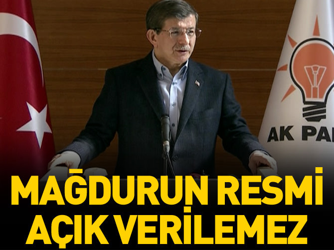 Mağdurun resmi açık şekilde verilemez