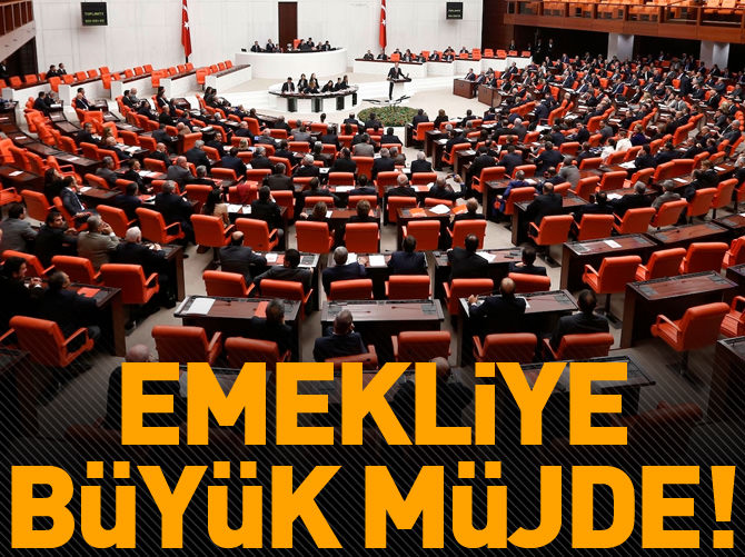 Emeklilere büyük müjde!