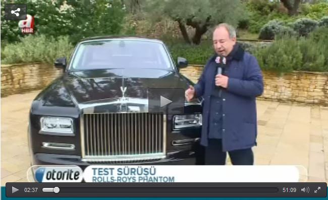 Lüksün ve ihtişamın simgesi Rolls Royce Phantom'un test sürüşü - 1