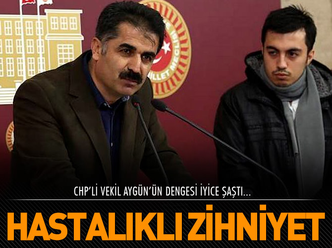 CHP'li Aygün'ün dengesi şaştı!
