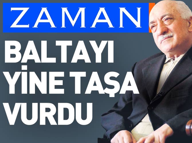 Zaman, baltayı yine taşa vurdu