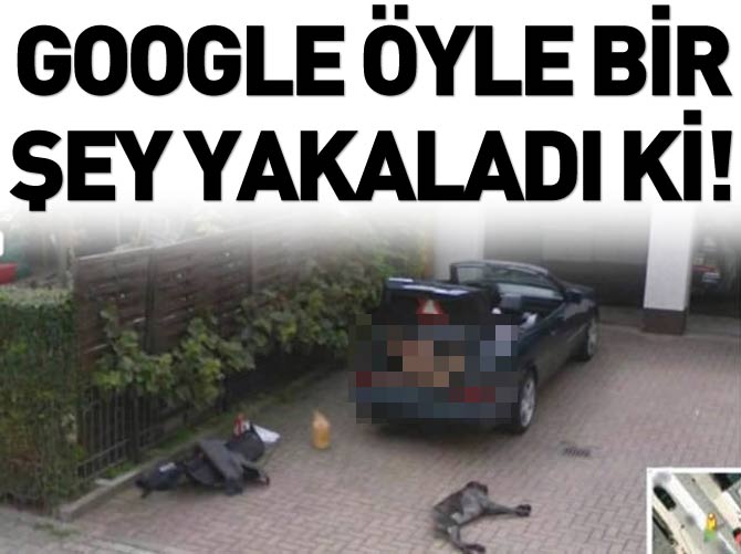 Google kamerasına takılan görüntüler
