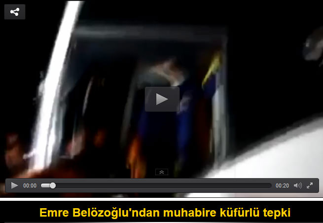 Emre Belözoğlu'ndan basın mensuplarına ağır küfür!
