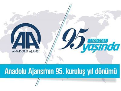 Anadolu Ajansı 95 yaşında