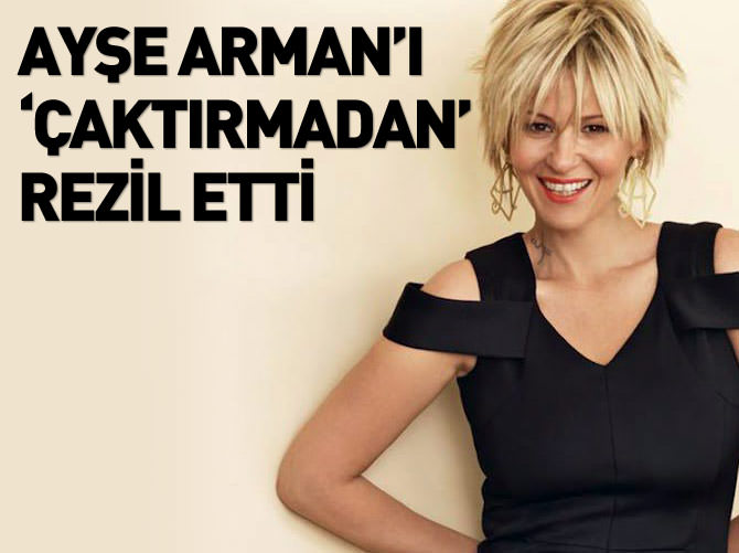 Ayşe Arman'a ağzının payını verdi