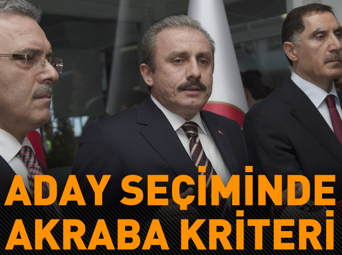 Aday seçiminde 'akraba' kriteri