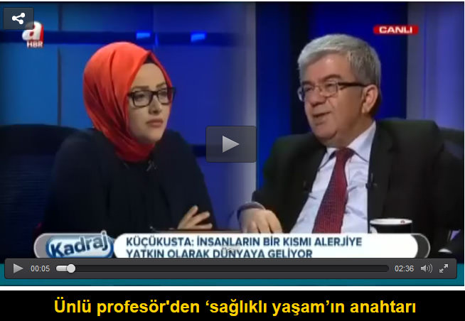 Ünlü profesör'den ‘sağlıklı yaşam’ın anahtarı