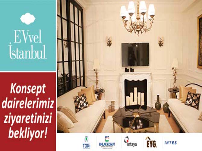 Konsept daireleri hazır!