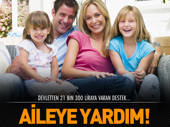 Aileye para yağıyor