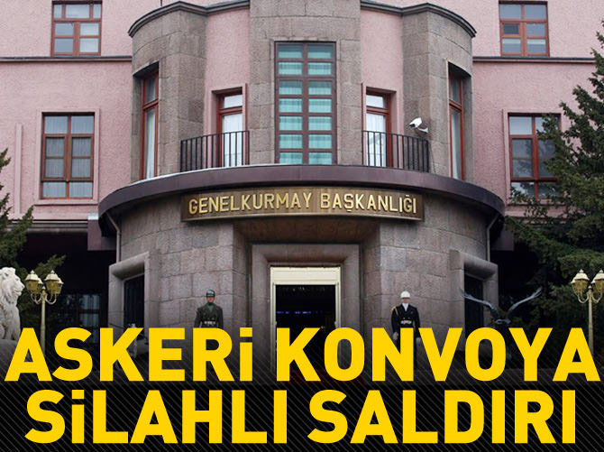 Diyarbakır'da askeri konvoya silahlı saldırı
