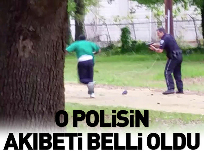 Siyahiyi vuran ABD polisinin akıbeti belli oldu