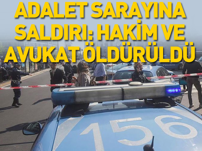 İtalya'da Milano adliyesine silahlı saldırı