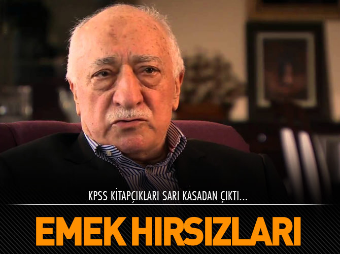 KPSS kitapçıkları sarı kasadan çıktı