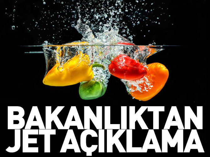 Bakanlıktan çamaşır suyu açıklaması