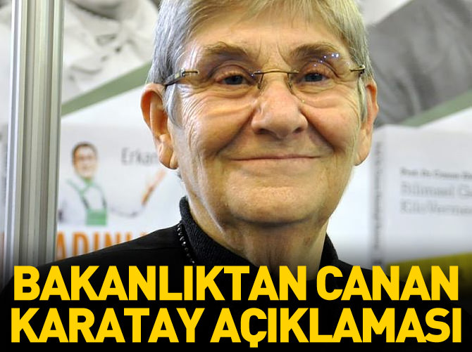 Sağlık Bakanlığı Canan Karatay tartışmaları için açıklama yaptı