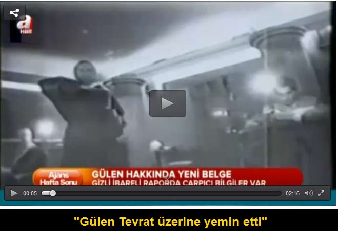 Talmud üzerine yemin etti